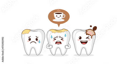 Understanding the impact of coffee consumption on dental health and enamel erosion.