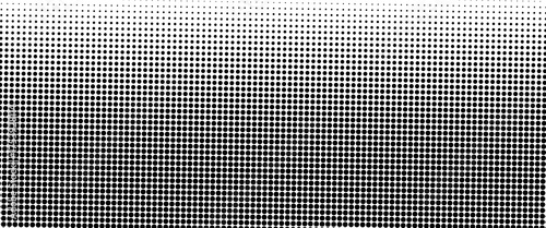 Grunge halftone gradient background. Faded grit noise texture. White and black sand wallpaper. Retro pixelated backdrop. Anime or manga style comic overlay.