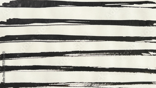 abstract painting drawn with a brush, rough lines drawn with ink and brush, drawing of rough lines painted with a brush
