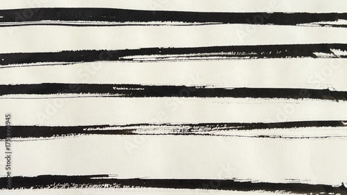 abstract painting drawn with a brush, rough lines drawn with ink and brush, drawing of rough lines painted with a brush