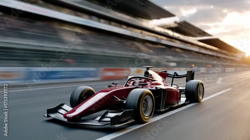High-speed racing action race track sports photography dynamic environment close-up view automotive excitement