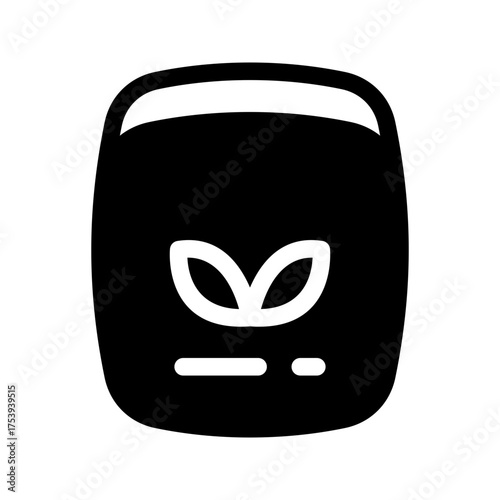 Fertilizer Sack Icon Vector Symbol Design Illustration