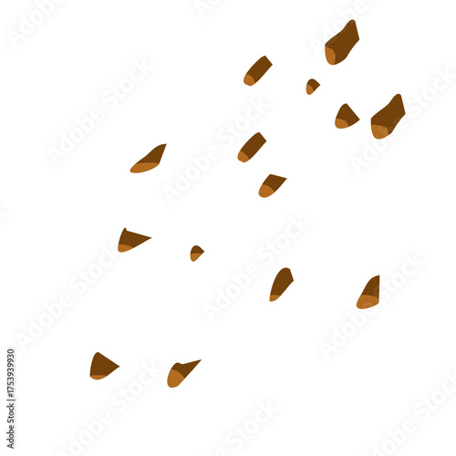 Chocolate cookie crumb