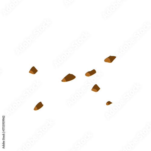 Chocolate cookie crumb
