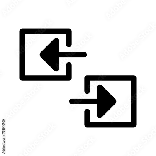 Free Download Exchange Icon Vector Symbol Design Illustration - GFXLoad