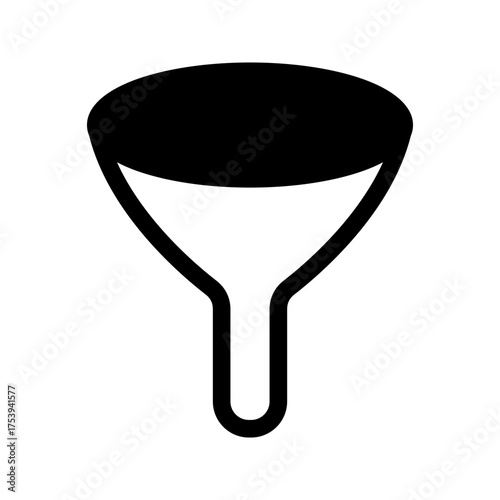 Filter Icon Vector Symbol Design Illustration