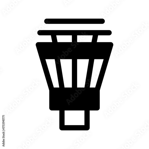 Control Tower Icon Vector Symbol Design Illustration