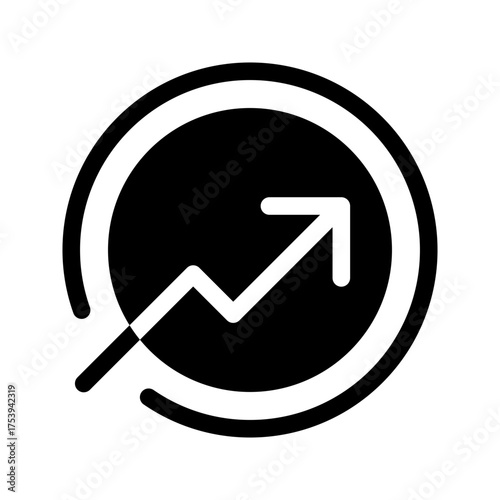 Trend Icon Vector Symbol Design Illustration