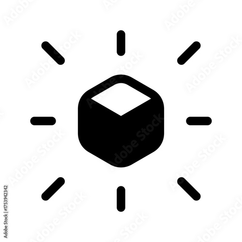 Distribution Icon Vector Symbol Design Illustration