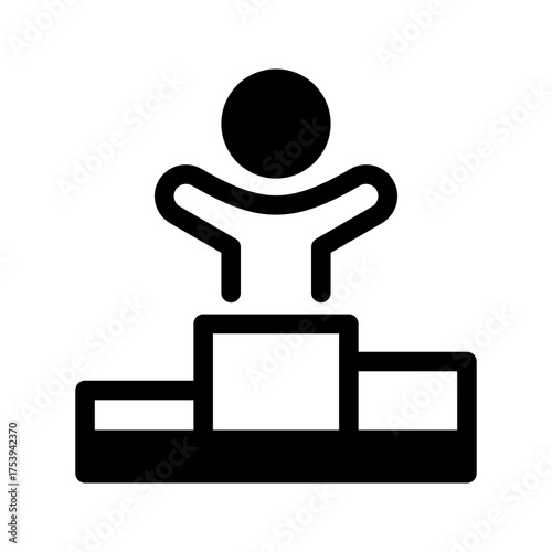 Winner Icon Vector Symbol Design Illustration