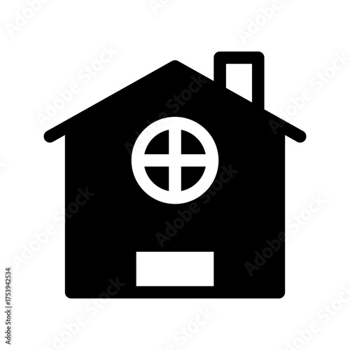 Home Icon Vector Symbol Design Illustration