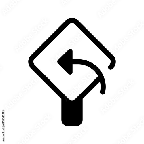 Detach Instance Icon Vector Symbol Design Illustration