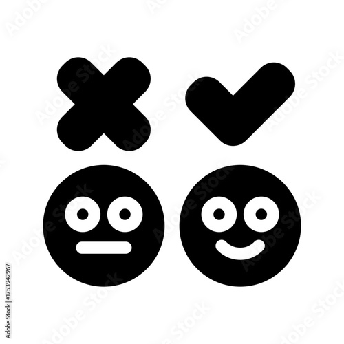 Survey Icon Vector Symbol Design Illustration