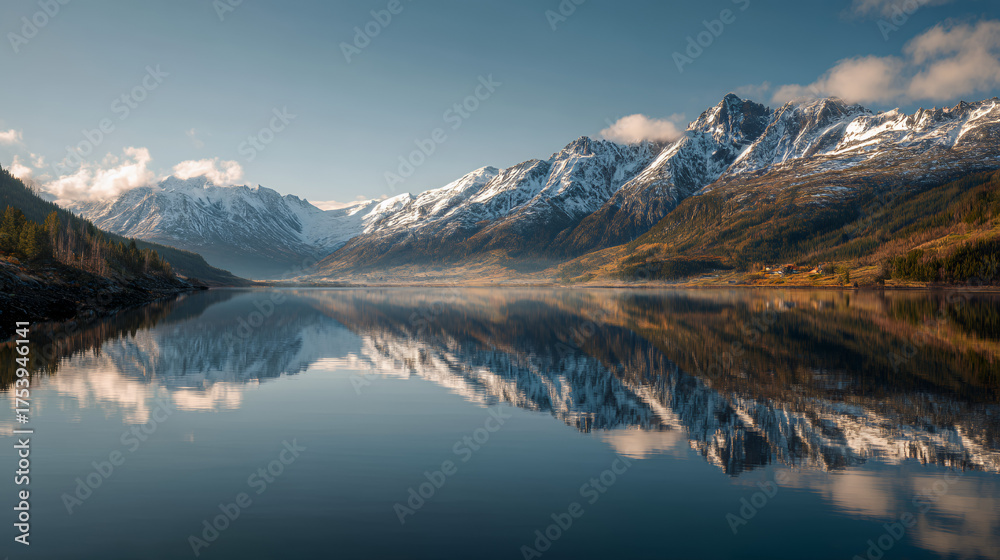 Fototapeta premium Reflections of the Peaks