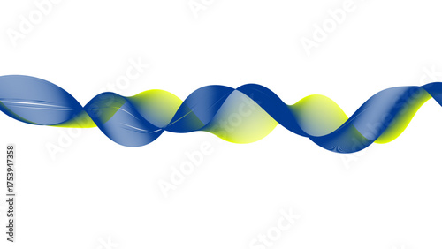 Clean, minimal blue wavy line graphic for corporate, medical, or environmental themes.