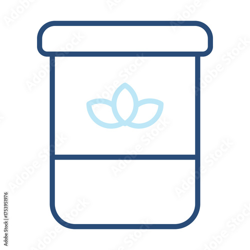 Oats Icon Color Outline Style. Vector Illustration Design