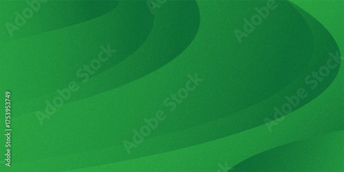abstract green curve modern background