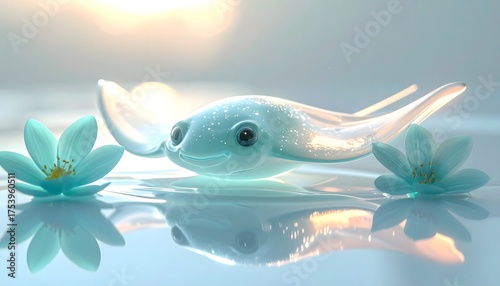 Cute Translucent Glass Animals Collection – Bright Colored Baby Figurines & Decorative Creatures