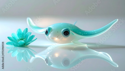 Cute Translucent Glass Animals Collection – Bright Colored Baby Figurines & Decorative Creatures