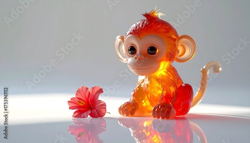 Cute Translucent Glass Animals Collection – Bright Colored Baby Figurines & Decorative Creatures