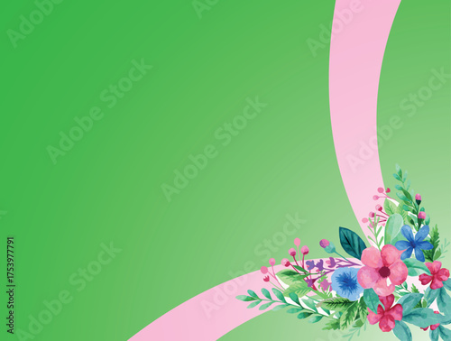 Floral Frame on Blue Background
Elegant Flower Border
Spring Floral Invitation Template
Watercolor Flowers with Frame