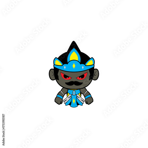 Gatot Kaca Greey Blue.eps