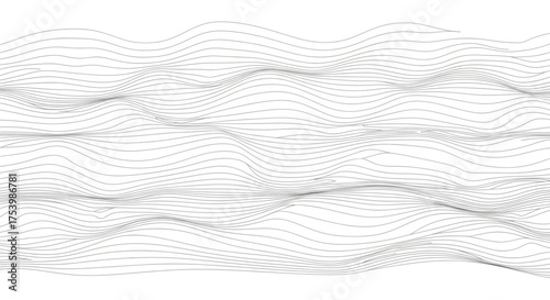 Abstract line wave pattern, creating a minimalist and elegant design with subtle curves and a sense of movement