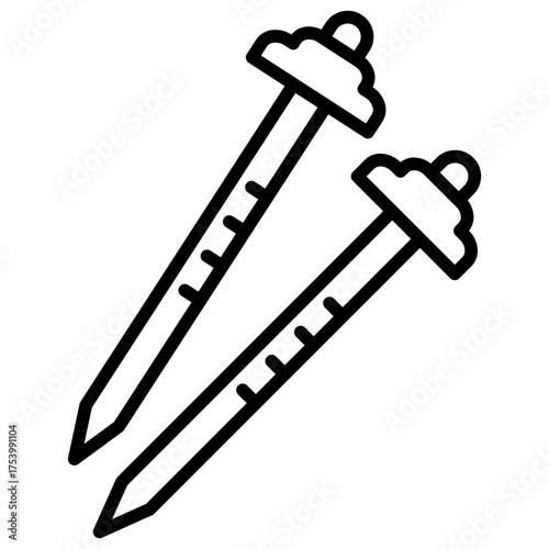 Roofing Nail Icon