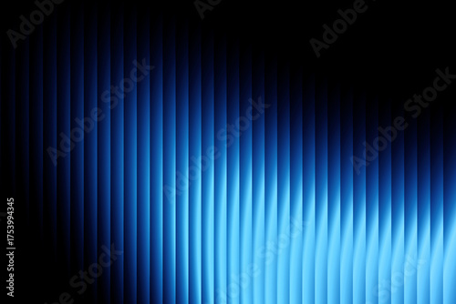 Abstract Blue Light Wave Background