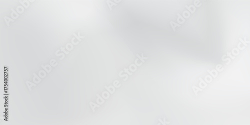Abstract Blank white gradient background with product display. White backdrop or empty studio with room floor. 3D rendering