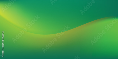 Abstract aesthetic gradient concept.Green gradient background