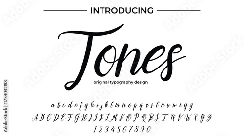 Tones - Elegant Script Font for Smooth Handwritten Design and Creative Typography