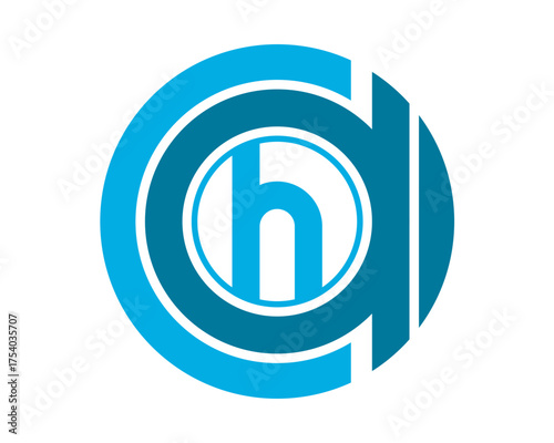 Wallpaper Mural CAH letter logo Torontodigital.ca