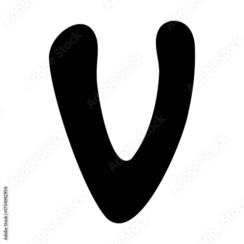 Alphabet icon V