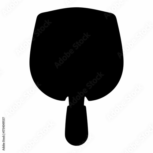Silhouette of an antique diving helmet, a classic marine exploration tool