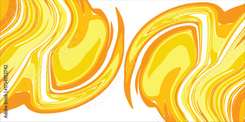 Elegant Marble ink colorful. yellow marble pattern texture abstract background. can be used for background or wallpaper