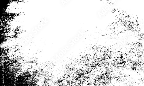 Black and white rough grunge background texture distressed vector Scratched grunge texture background with dust overlay distressed style 