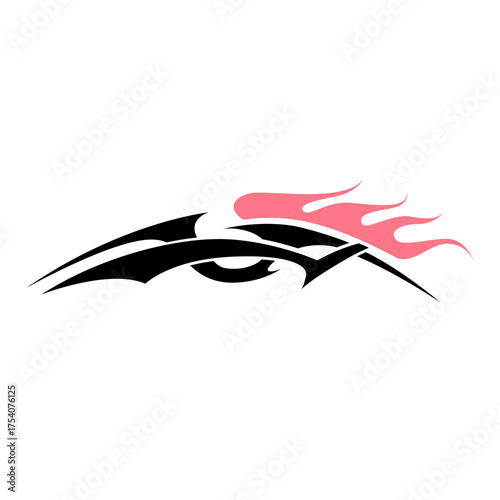 Flame Abstract Illustration