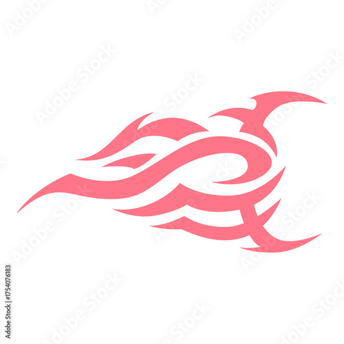 Flame Abstract Illustration
