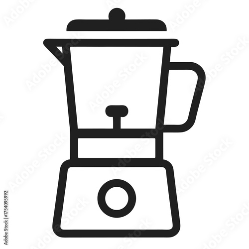 Modern Blender Coffee Maker Icon