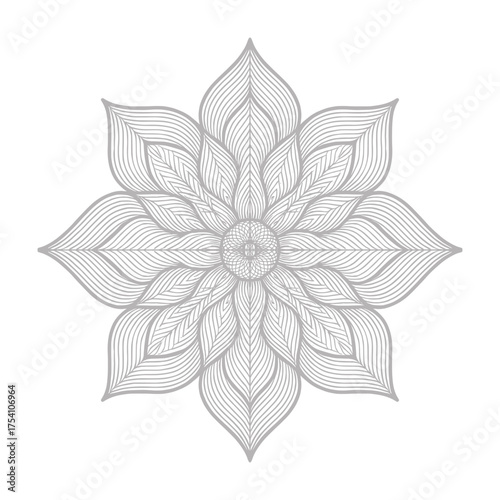 mandala design - handdrawing decoration (artwork 2)