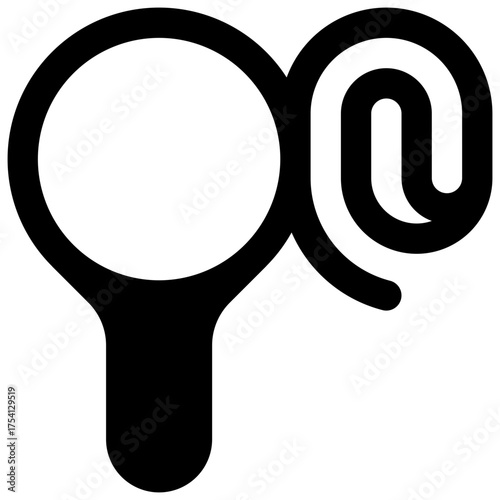 Criminology. Outlined stroke vector icon with black-filled details.