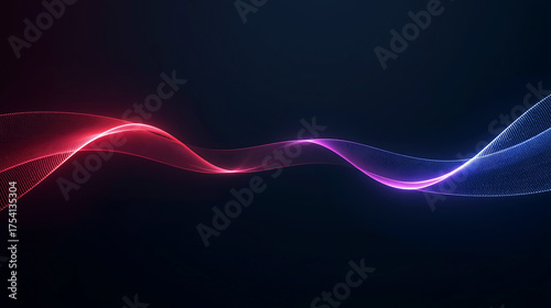 Abstract flowing light wave particle stream elegant background for creative designs and presentations