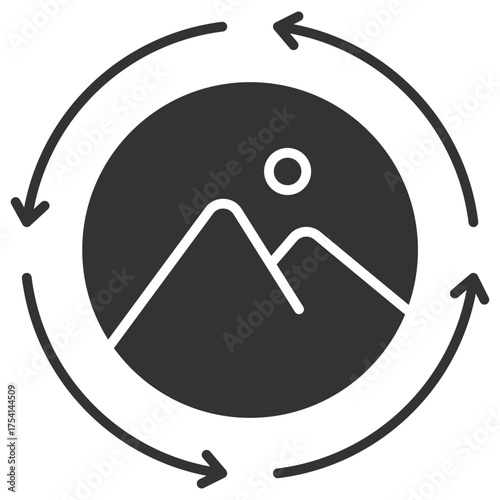 Rebranding Glyph Icon