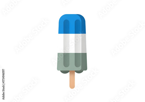 Stylized Popsicle Design A Fresh Take on Minimalism.