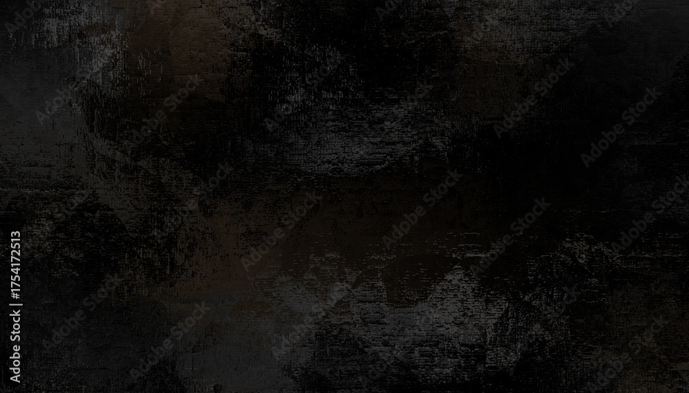 Fototapeta premium Dark grey textured concrete wall background. Abstract Dark empty background. Realistic fractal imitation of grunge textures wall