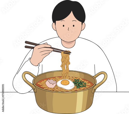 라면 냄비