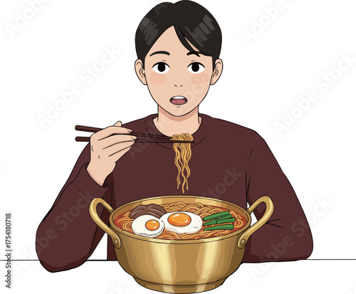 라면 냄비
