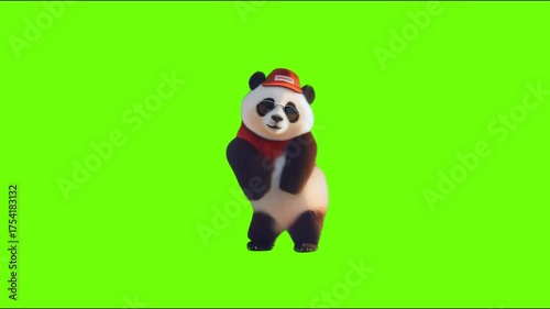 dog dancing animated video 4K animated video . animated in basic color .celebration of dancing animation video . animated icons .

