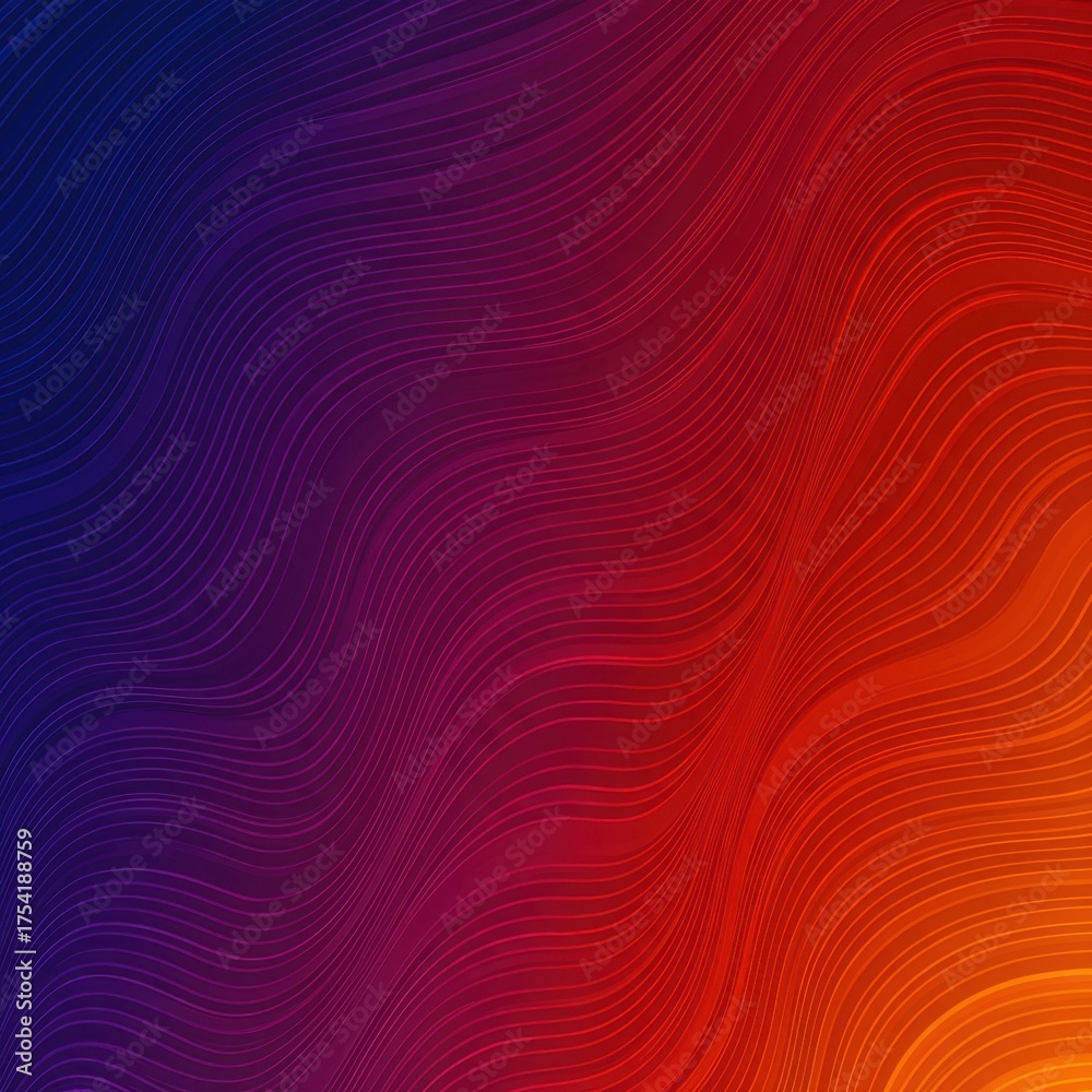 Fototapeta premium Abstract Spiraling Color Waves